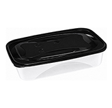 Repostero Cuadrado 2.55l Negro 30x19x7cm Jaguar