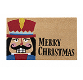 Alfombra Cascanuez Merry Christmas 45x75cm