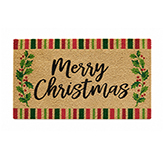 Alfombra Ramas Merry Cristmas 45x75cm