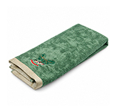 Toalla Bordada Horse Verde de 70X40cm