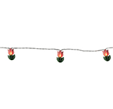 Guirnalda LED Flor x10 Luz Cálida