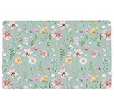 Individual Flores Verde 43x28cm