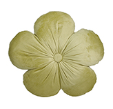 Cojin con Diseño de Flor Verde 40cm