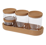 Organizador con Base de Corcho 5 Piezas