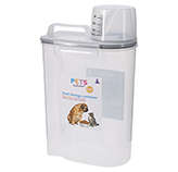 Recipiente para Comida de Mascota con Taza 2.5L