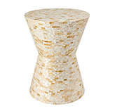 Mesa Nacar Blanco 36X51cm