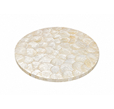Bandeja Giratoria Nacar Blanco 40cm
