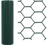 Malla Galvanizada Plastificada Verde 5/8