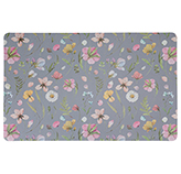 Individual Flores Gris 43x28cm