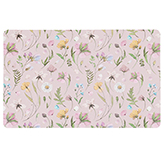 Individual Flores Rosa 43X28cm