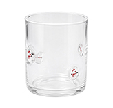 Vaso de Vidrio Decor Navideño Snowman Blanco 410ml