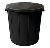 Tacho Americano con Tapa Plapasa 72 Lt.