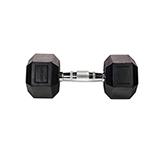 Mancuernas Cromadas Hexagonales 45lb