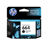 Cartucho 664 Negro 2135/2675/3635/3775/3787/3785/4535/4675 HP