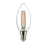 Foco Led Vintage Clear Candle 4w E14 Luz Cálida Sylvania