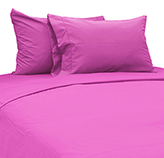 Sábana Fucsia Cotton Touch Chateau