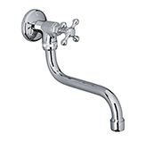 Grifería de Pared Pico Bajo de 17.4cm Cruz Fija FV