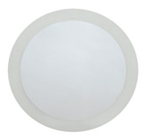 Espejo Redondo con Borde Arenado 45x45cm