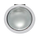 Ojo de Buey, empotrable con tapa con 2 boquillas
