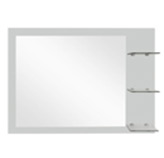 Espejo Arenado Con Repisa Triple Lateral 80x60cm