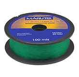 Hilo Nylon Verde Maruto Japones en Carrete de 100 mts.