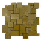 Mosaico de Mármol Ivory Gold Roman 30x30cm