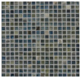 Mosaico de Vidrio Azul Mármol 32.7x32.7cm (.107)