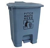 Tacho de 25 Litros con Pedal para Basura