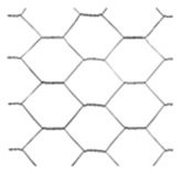 Malla Galvanizada Hexagonal