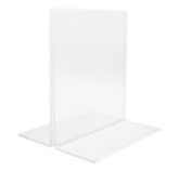 SOPORTE DE CARTEL ACRILICO H:14.5CM