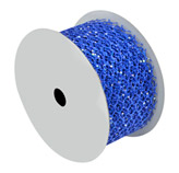 Cinta Navideña Azul  10yds
