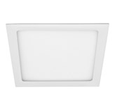 Panel LED Empotrable Cuadrado Color Blanco de 18W Luz 6500k