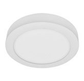 Panel LED Sobreponer Redondo Color Blanco de 12W 4100k
