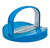 Porta Servilleta Blanca con Turquesa con Agarradera Omada