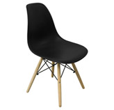 Silla Lieber Madera Negra