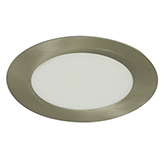 Panel LED Empotrable Redondo Color Satin de 6W Luz 6400k