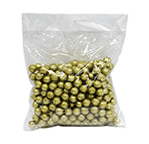 Bolitas Escarchadas Oro