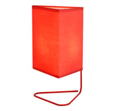 Lámpara de Mesa Scribble Roja Eurolight