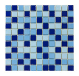 Mosaico Porcelanato Mix Azul 30.2x30.2cm (.0936)
