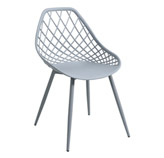 Silla Net Gris