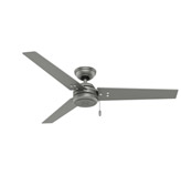 Ventilador de Techo Hunter de 52 Pulgadas Gris Mate Cassius