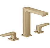 Grifería para Lavamanos Bronze Metropol 8" 160 Hansgrohe