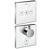 Shower Select para Ducha de 4 Funciones  Glass Blanco Hansgrohe