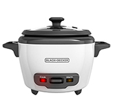 Olla Arrocera 3 Tazas Blanca Black+Decker