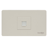 Toma Datos RJ45 Volga Beige