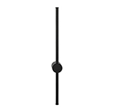 Aplique LED Negro Eurolight de 12w Luz 3000k