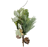 Rama Pick Verde con Piñones 34cm