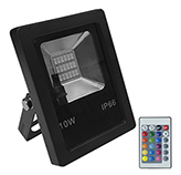 Reflector LED Negro 10W RGB