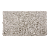 Alfombra de Baño Rizo 45x75cm Blanca