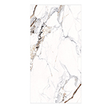 Piedra Sinterizada Liberty Blanco Pulido 120x240cm  de 9mm (2.88)